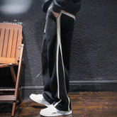 Hearujoy Casual Pants Man Long Pocket Fashion Trousers For Men Spandex Big Size Baggy Vintage Designer Slacks Xxxl Korean Style Cotton